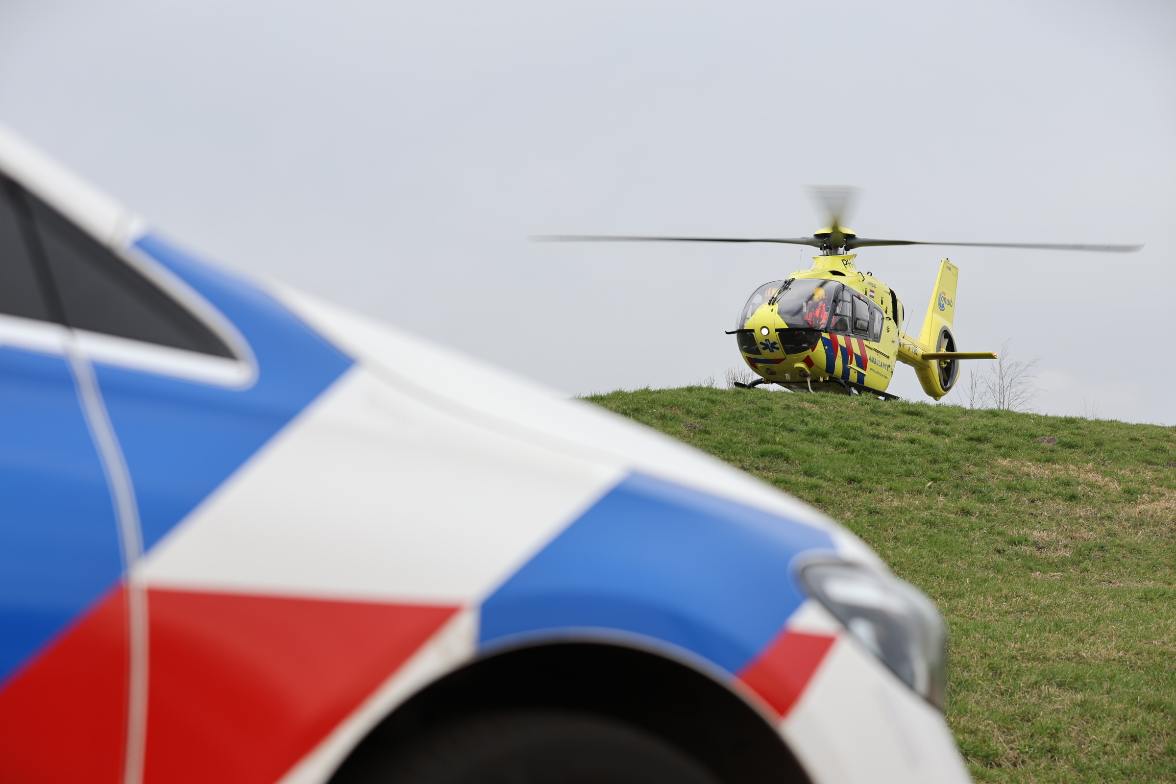 Zwaargewonde bij ongeval op grens Delft en Rijswijk